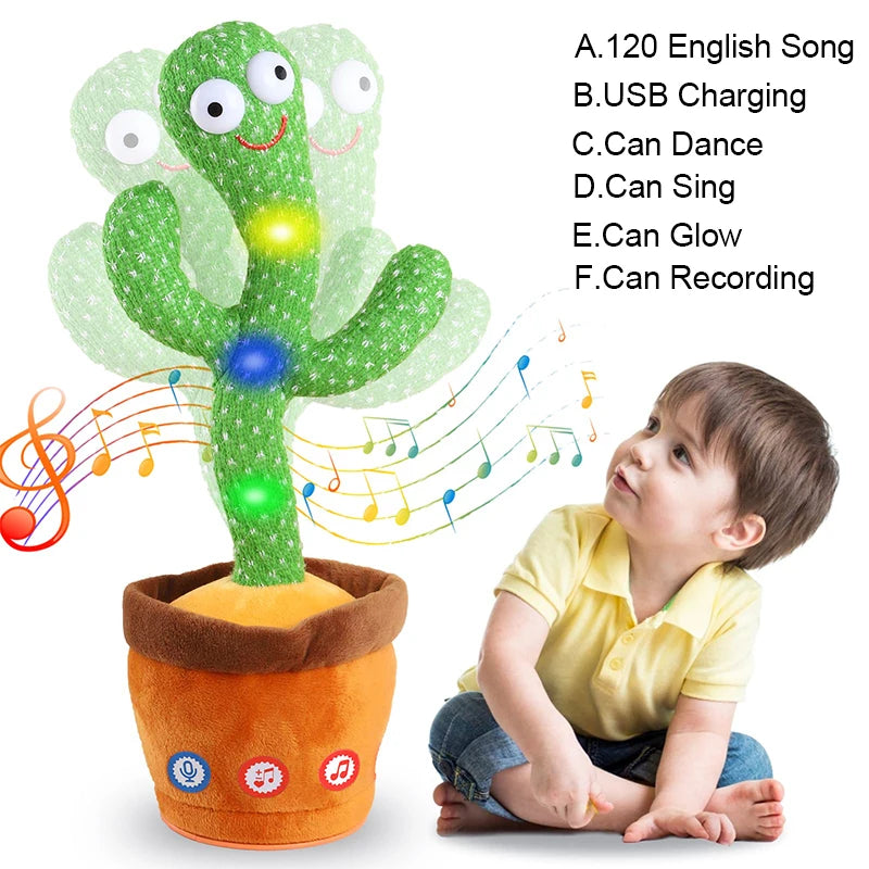 Dancing Cactus – 120 Songs, Talk-Back & Speaker