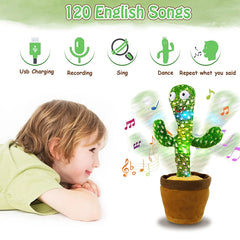 Dancing Cactus – 120 Songs, Talk-Back & Speaker